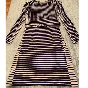 Tory Burch Callan Stripe Knit Sheath Dress